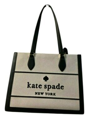 Kate Spade New York Ellie Canvas Large Tote Bag